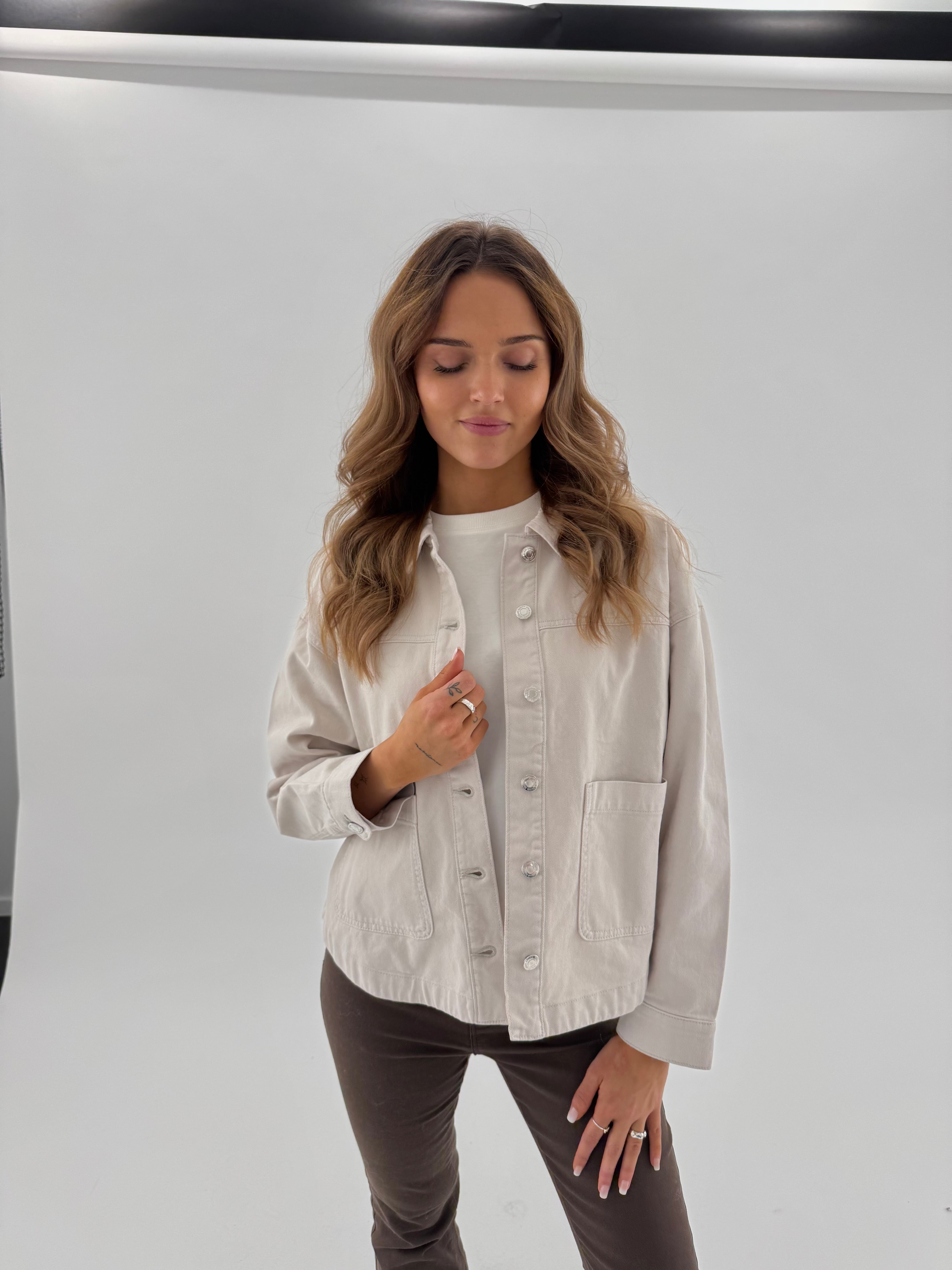 VMJAMIE Denim Jacket - Birch